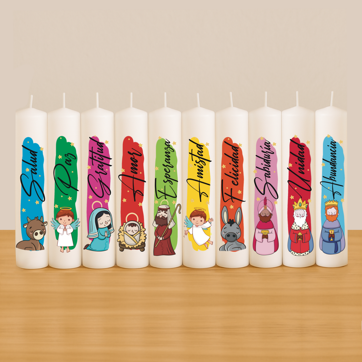 VELAS NAVIDEÑAS - PESEBRE
