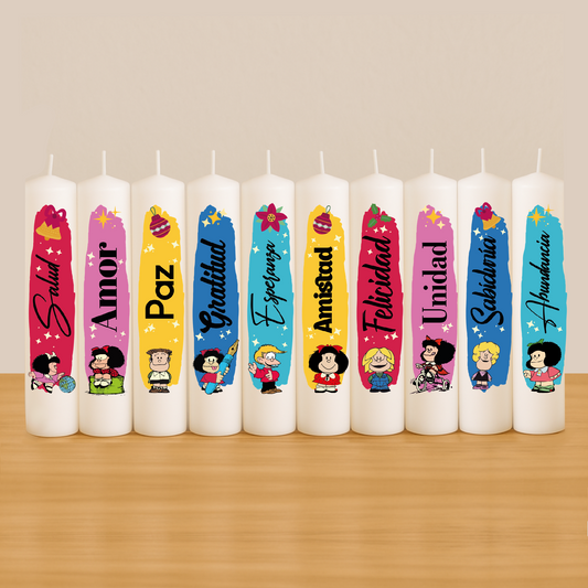 VELAS NAVIDEÑAS - MAFALDA