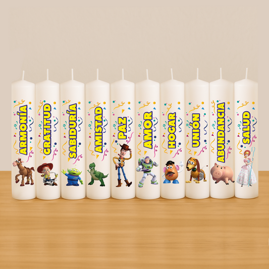 VELAS NAVIDEÑAS - TOY STORY