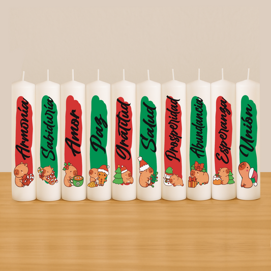 VELAS NAVIDEÑAS - CAPIVARA