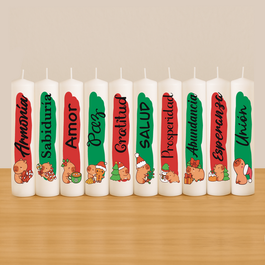 VELAS NAVIDEÑAS - CAPIVARA