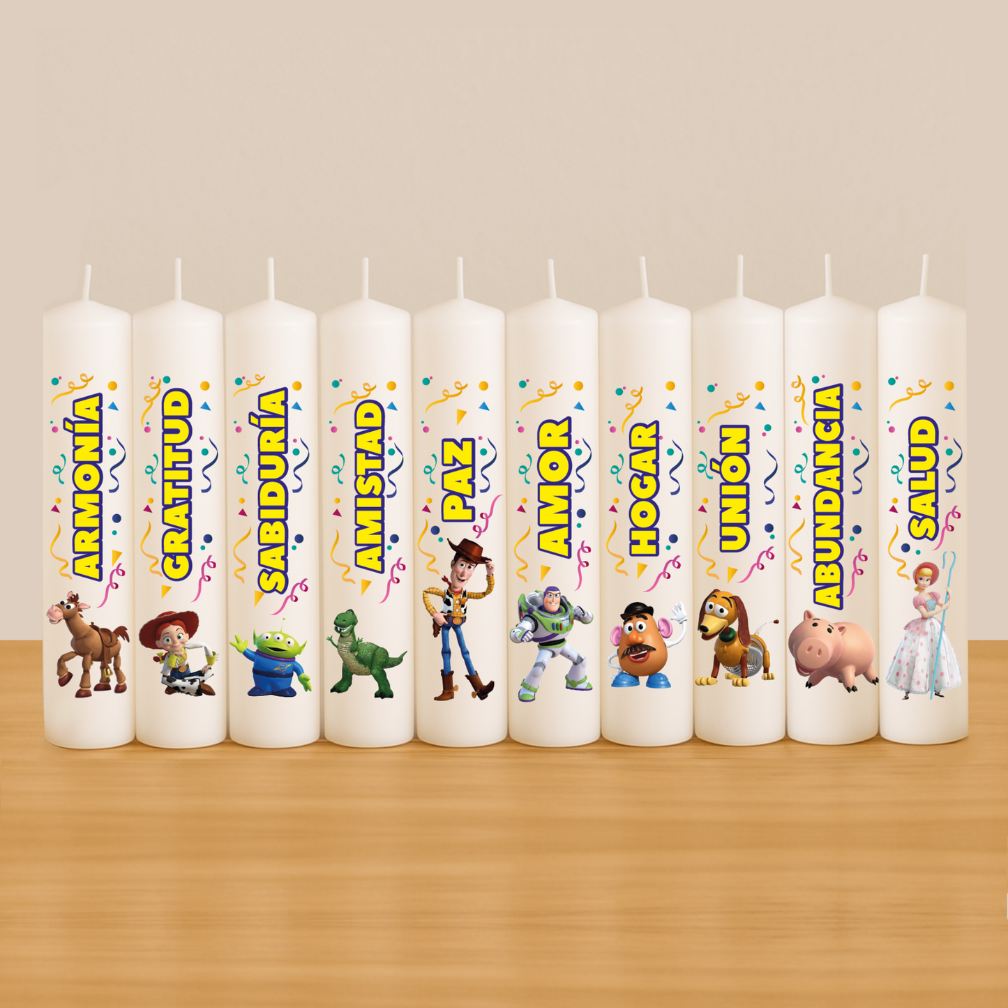 VELAS NAVIDEÑAS - TOY STORY